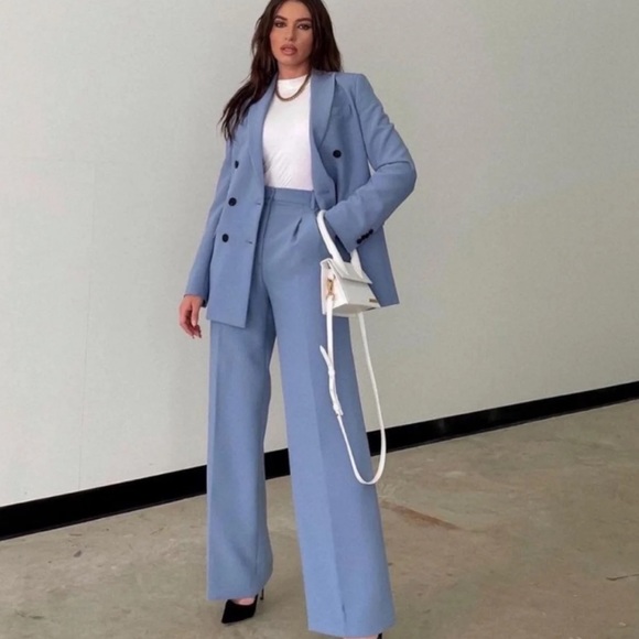 ❌SOLD❌Blogger's Fav| NWT ZARA Full Length Pants - Picture 7 of 16